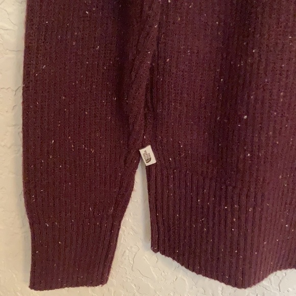 New the North face crestview quarter button down sweater in root brown - Picture 13 of 16